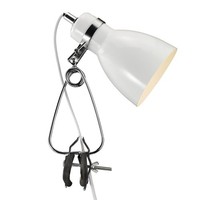Nordlux Klemmleuchte Cyclone, E14, IP20, Weiß