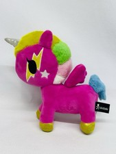 Tokidoki Unicorno Pink Comet 7" Plush Brightly Colored Unicorn