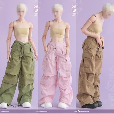 Worldbox 1/6 CA018 Female Loose Workwear Pants Trousers Model Fit 12'' Action Fi