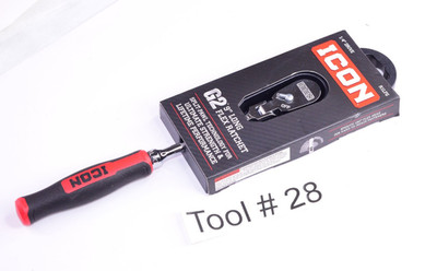 ICON G2 1/4'' Drive Long Flex Ratchet R1LFG NEW w/Comfort Grip FREE SHIPPING 