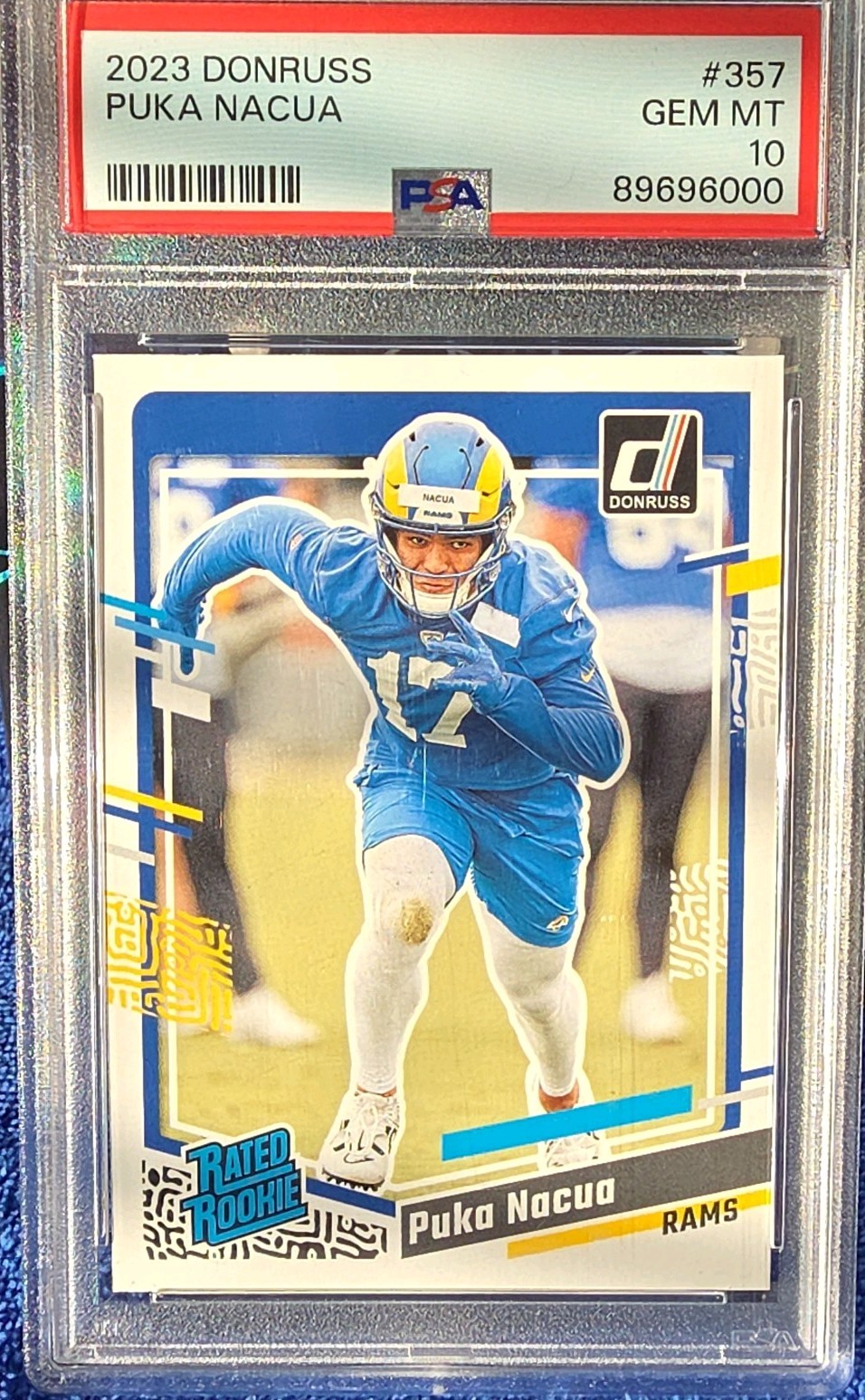 Puka Nacua Panini Donruss #357 Base