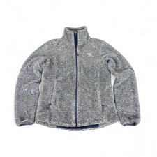 The North Face Full-Zip Fleece Jacket Sweatshirt Women's XS Blue Excellent Warm