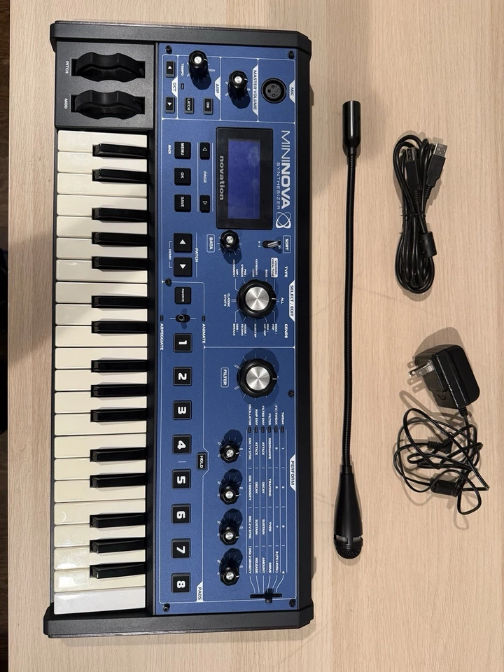 Novation MiniNova 37 teclas sintetizador con vocoder Foto 3 de 3