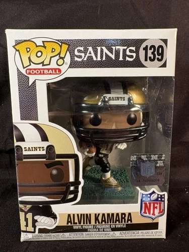 Funko Pop! Football NFL New Orleans Saints Alvin Kamara #139