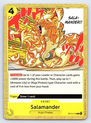 SALAMANDER C THE AZURE SEA'S SEVEN OP14 116 NM