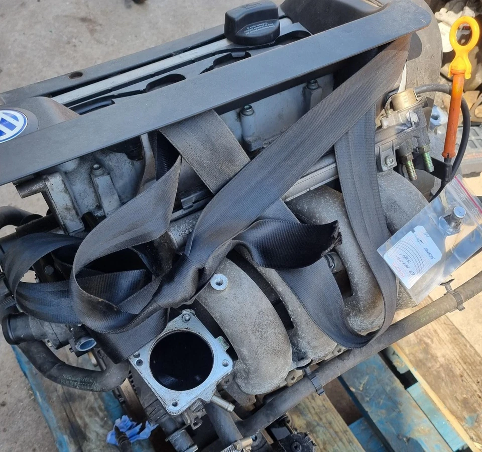 Motor VW Golf Bora Leon 1,6 16V 105 PS AUS 142tkm geprüftes Ersatzteil aus D - Bild 3 von 4