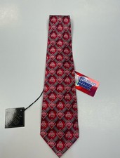 Ohio State Buckeyes Pattern 3 NCAA Eagles Wings 100 Silk Tie
