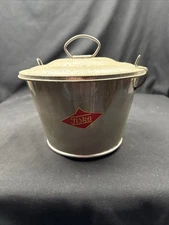 Fisko German Bundt Cake Metal Camping Hiking Pot VTG