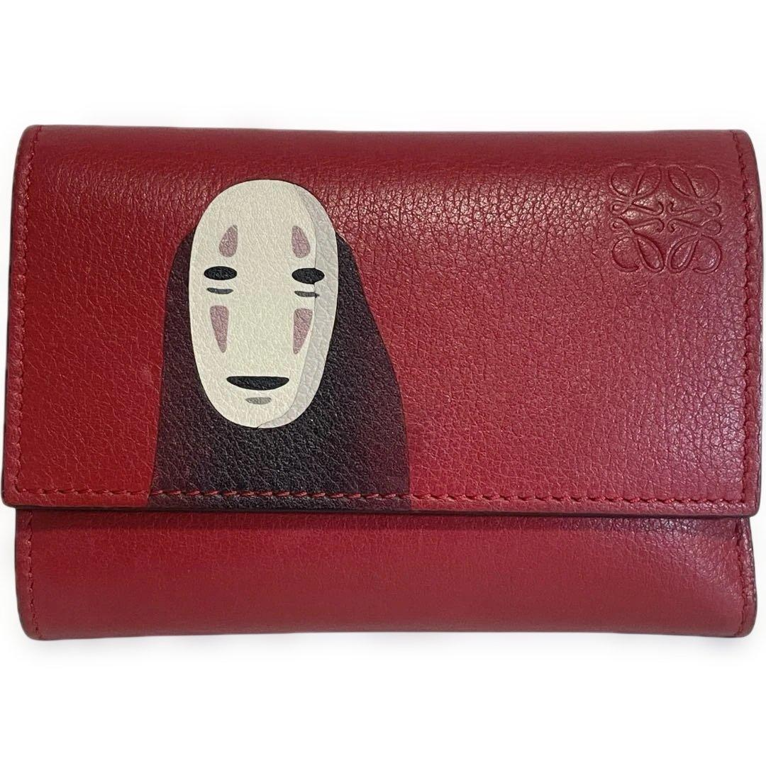 LOEWE x Studio Ghibli Spirited Away Kaonashi Wallet Card Holder