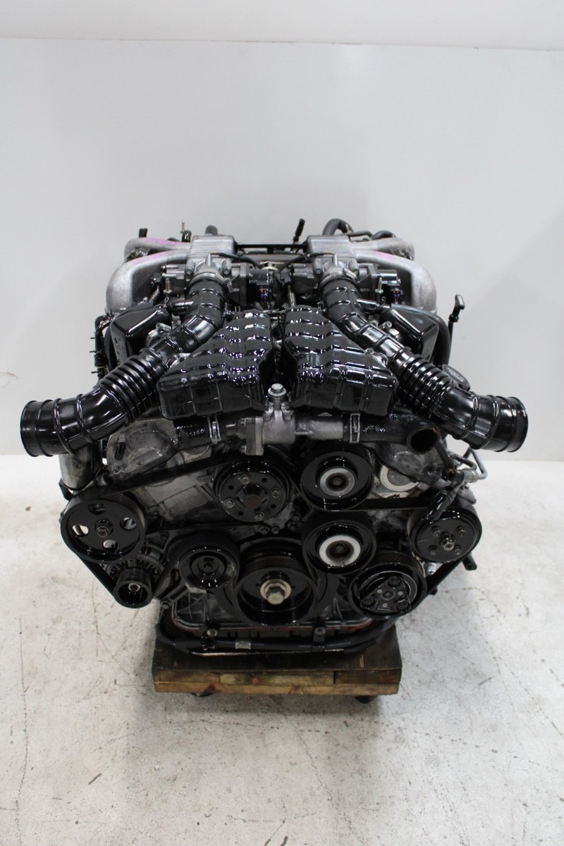 JDM TOYOTA CENTURY 1GZFE 5.0L V12 ENGINE WITH WIRING & ECU 1997