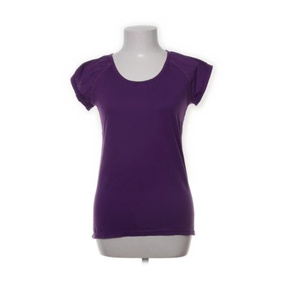 Athleta, Trainingsshirt, Größe: 36/38, Lila, Elasthan/Polyester, Einfarbig #8Yk