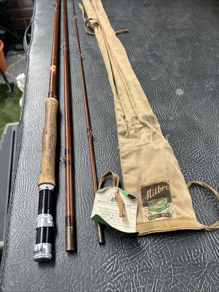 Milbro Trufly Supra Glass Trout Rod 9-6