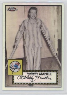 2007 Topps Chrome The Story Refractor 200/500 Mickey Mantle #MMS11 HOF o7m