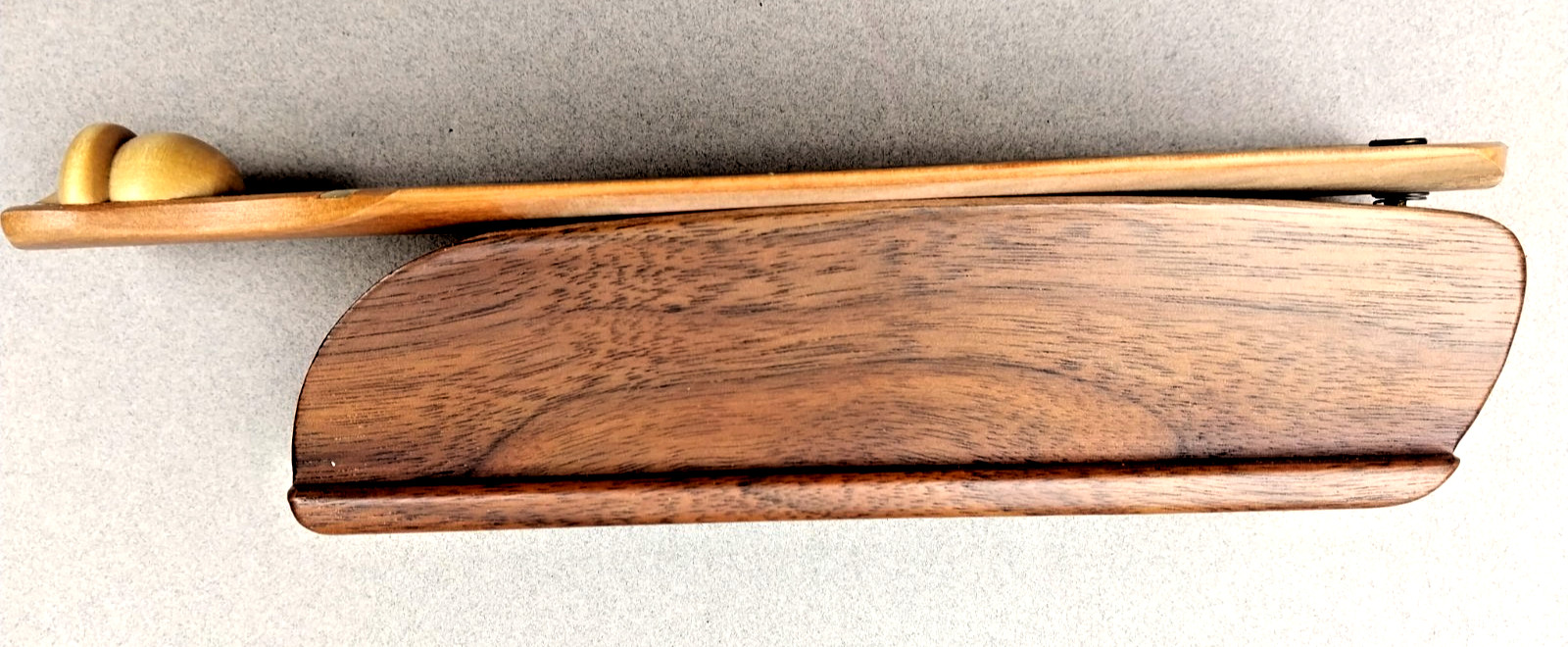 Ron Clough Cajun Boss Hens, Signed, Embossed Wooden Box Turkey Call, 2002 RARE