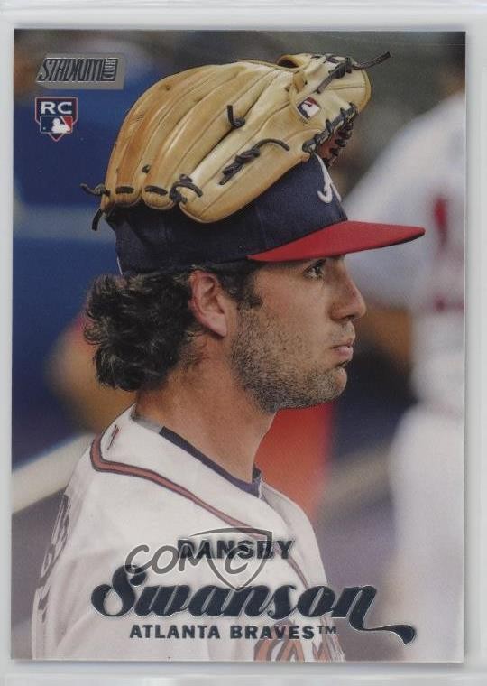 2017 Topps Stadium Club Image Variation Dansby Swanson #20 Rookie RC 13iq