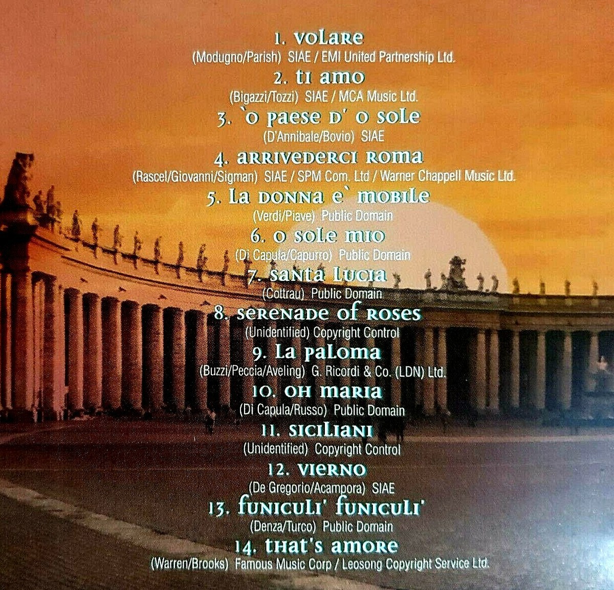 Italian Love Songs