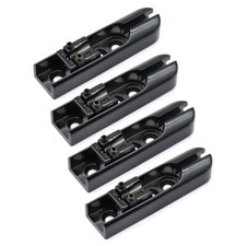 4 Strings Bass Guitar Bridge Individual Bass Bridge Single String Bridge Black