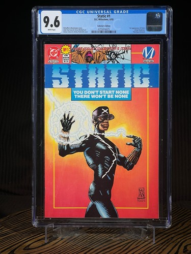 STATIC #1 CGC 9.6 June 1993 1st Appearance Key Issue Collectors Edition
