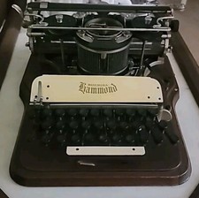 Rare! Hammond No 2 Typewriter Functional thumbnail