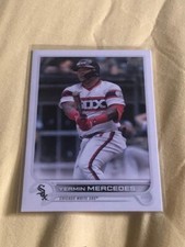 NJR#6  2022 Topps Series 1 Base Yermin Mercedes Chicago White Sox