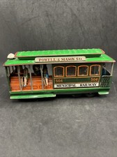 Vintage Marx Friction Tin San Francisco Trolley Railway Bay Taylor Powell Mason