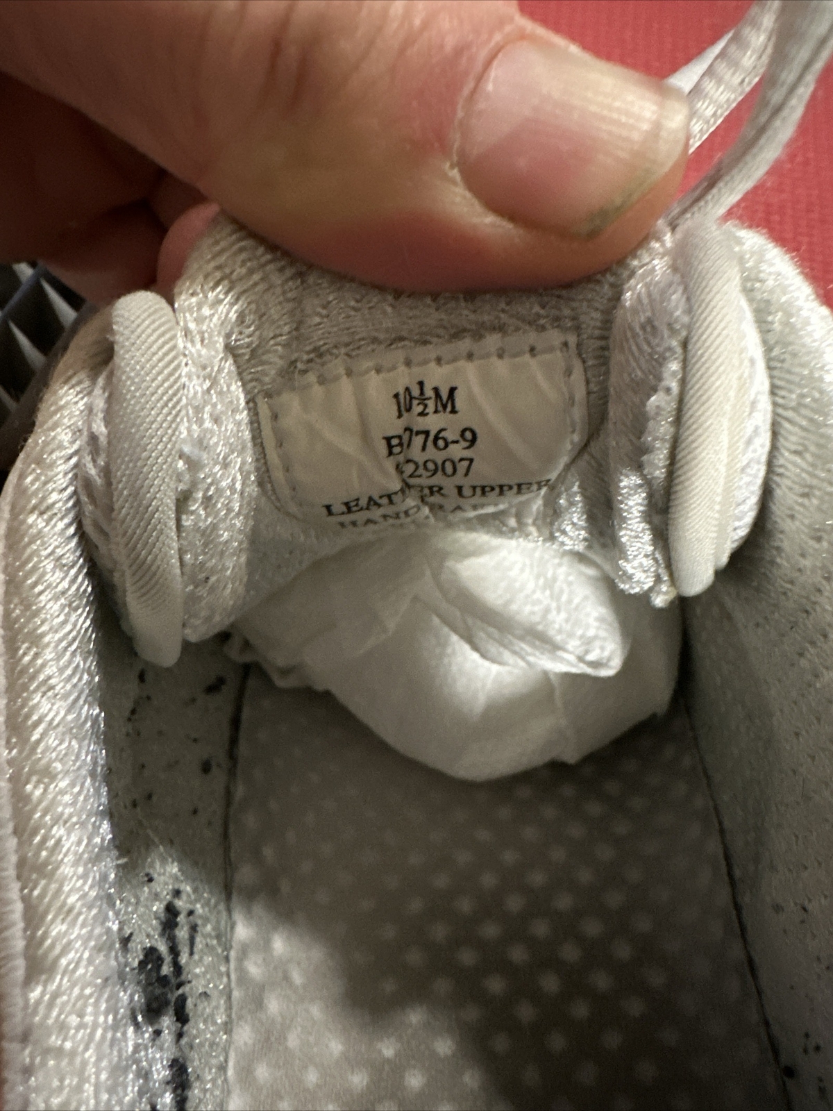 Dexter Bowling Shoes Used Changeable Sliding Pad And Heal White Size 10