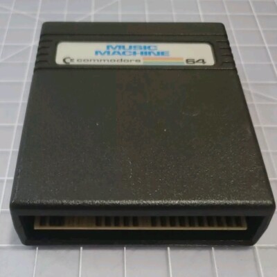 Commodore 64 MUSIC MACHINE C64 Cartridge Vintage | eBay