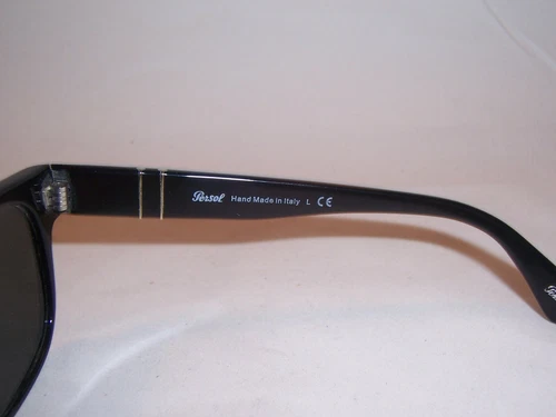 NEU Persol Sonnenbrille PO 3257/S 95/31 SCHWARZ/GRÜN 51 mm ORIGINAL - Bild 7 von 7