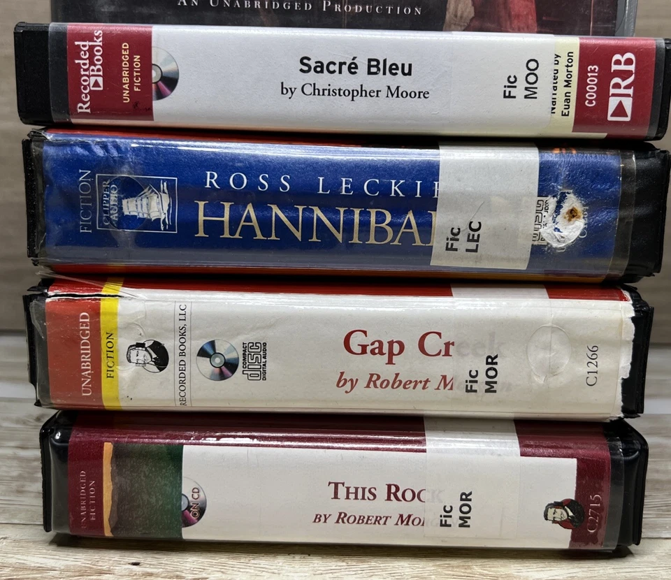 Lot 5 Historical Fiction Audio Books CDs - Supernatural, Ancient Life, Warfare - Image 2 of 4