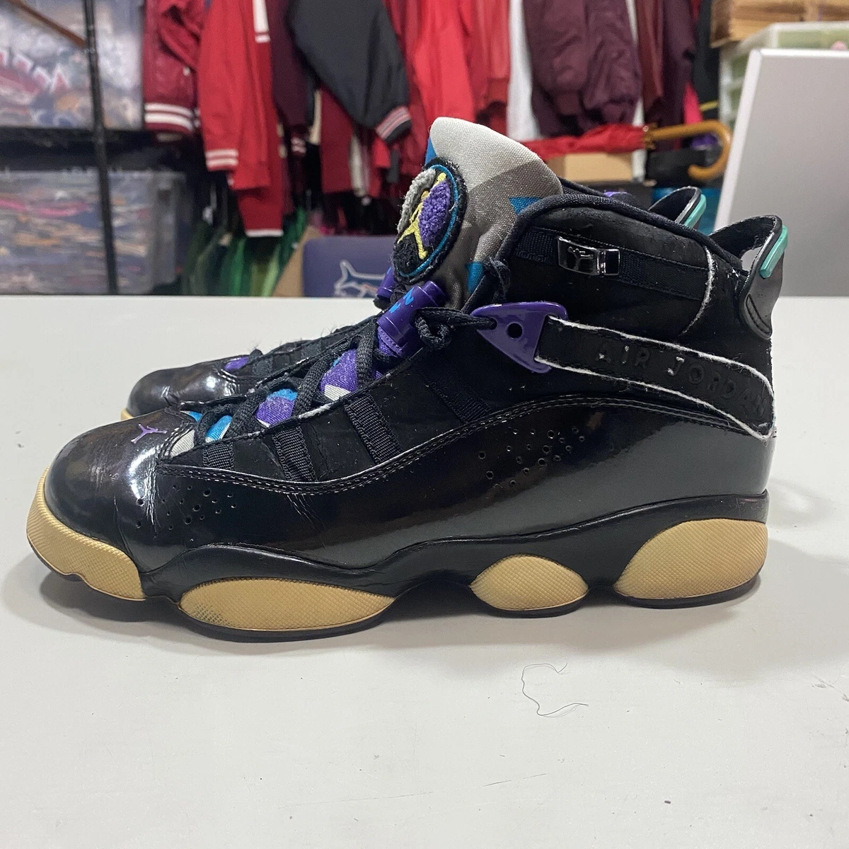 purple 6 rings jordans