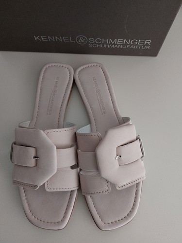 Kennel & Schmenger Pantolette, Sandale, helles rose, Gr. 7 (40,5), 1 x getragen - Bild 3 von 5