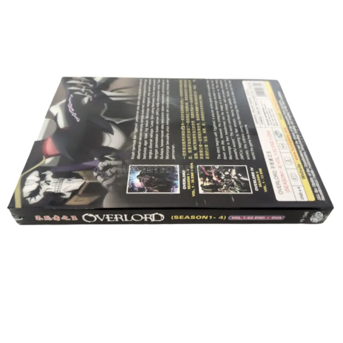 DVD Anime Overlord Season 1-4 Vol.1-52 End + 2 Movies English Dubbed &  Subtitle