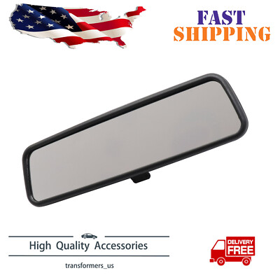 Black Rear View Interior Mirror Fit For VW Golf MK4/MK5/MK6 Jetta Bora Passat B5