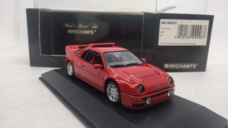 MINICHAMPS FORD RS 200 EDIZIONE LIMITATA 1 DI 2640 PZ. SCALA 1:43 - Immagine 2 di 3