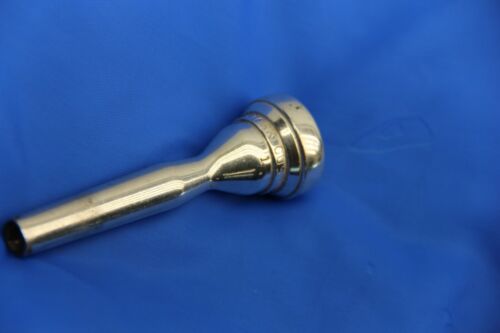 Stork Custom Vacchiano 1 Trumpet Mouthpiece Silver Plated - Picture 1 of 7