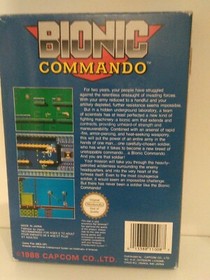 Nintendo Nes Bionic Commando complet fra