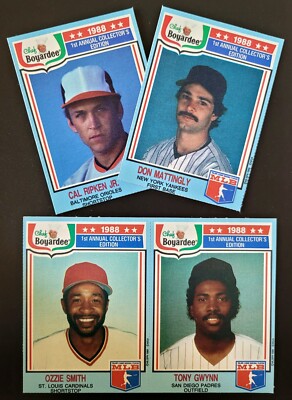 1988 Chef Boyardee Baseball Cards & Panels - MSA Oddball - 10+ Items Ship FREE!
