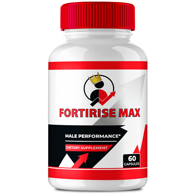 #ad 1 Pack Fortirise Max for Men ED Male Performance and Stamina 60 Capsules $19.95