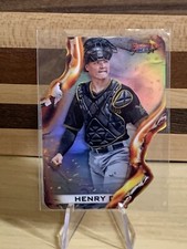 🔥⚾️ 2021 Bowman’s Best Henry Davis Heatwave Die Cut #HW3 Rookie RC 📈🔥