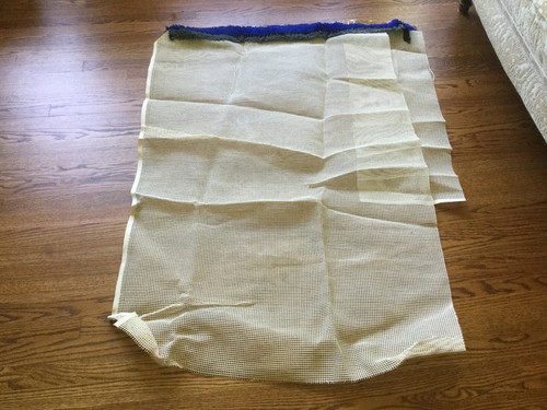 Blank Latch Rug Hooking Mesh Canvas Rug Making 36" x 57" + 36" x 12"