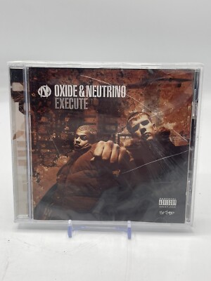 Oxide and Neutrino Execute (CD) Album NEW BUT CRACKED CASE