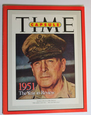 Time Capsule 1951 The Year in Review Book - General Douglas MacArthur Paperback