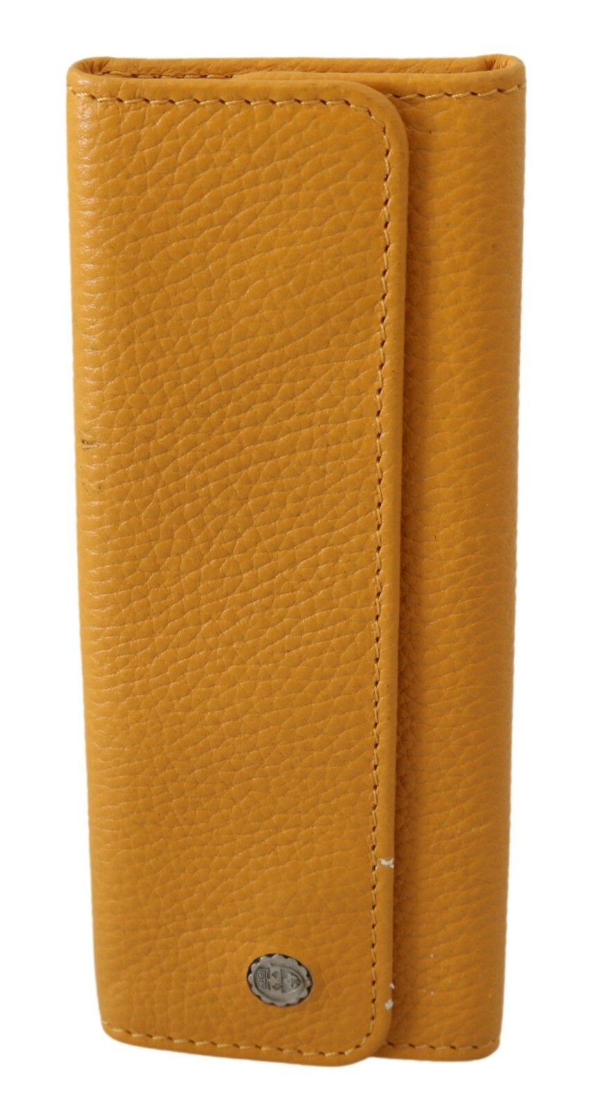 Кожаный кошелек AG SPALDING - BROS желтый тройной с логотипом мужской 100 7090₽