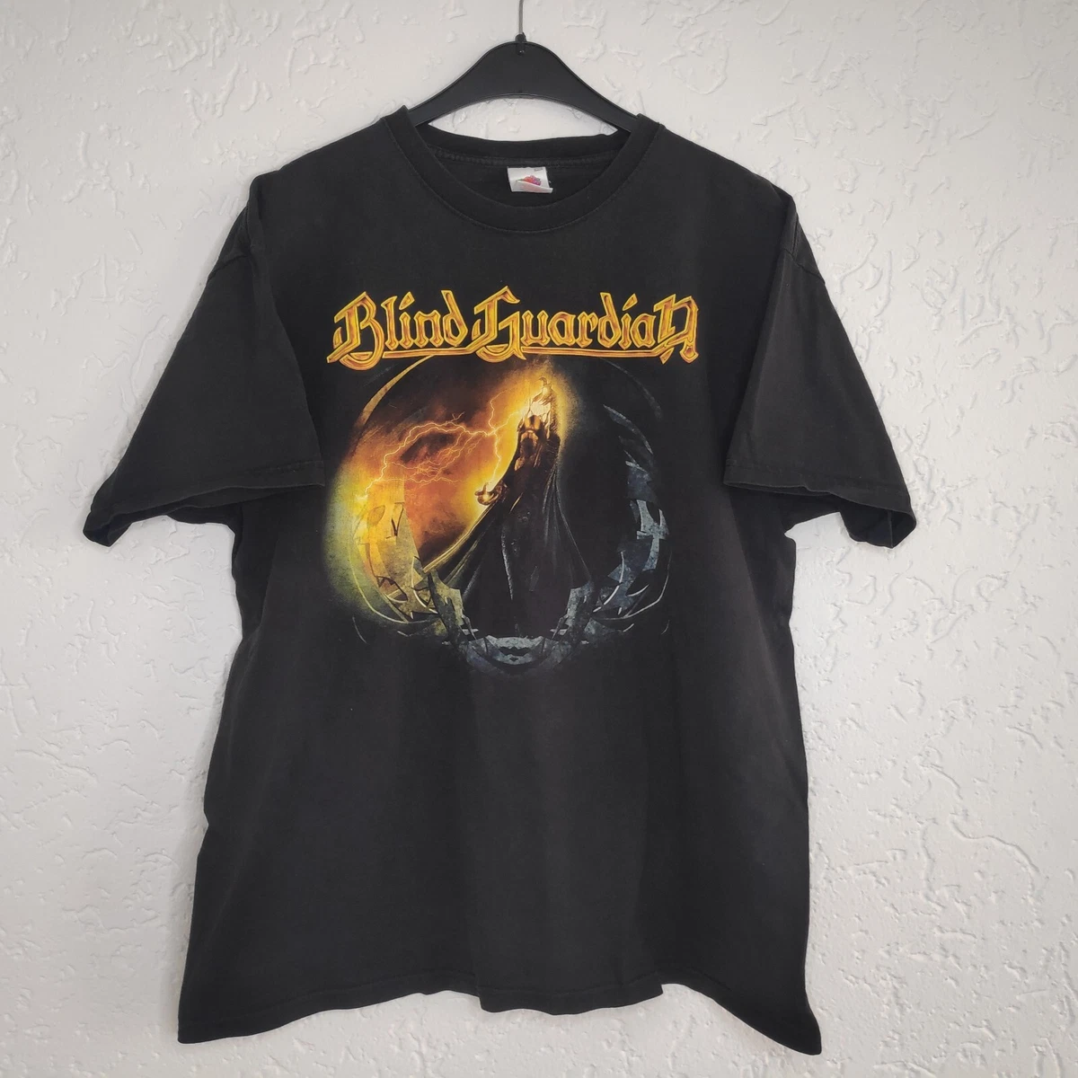 T-shirt Vintage Blind Guardian 2002 A Night At The Opera - Concert Metal - Taille XL