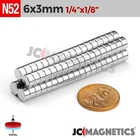 6mm x 3mm N52 Super Strong Disc Rare Earth Neodymium Magnet  6x3mm