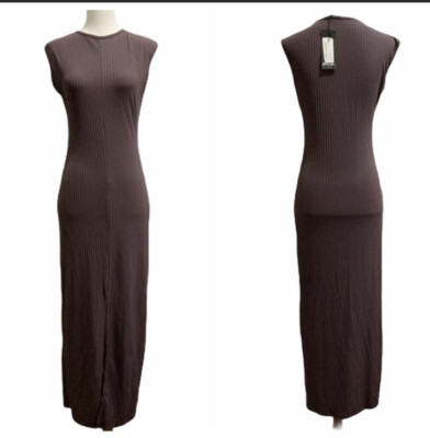 nasty gal ribbed dress Nasty Gal Cut Out Ribbed Maxi Dress