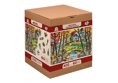 Colorful Tree Wooden Puzzle – Unique A3 Jigsaw, Perfect Gift! | eBay