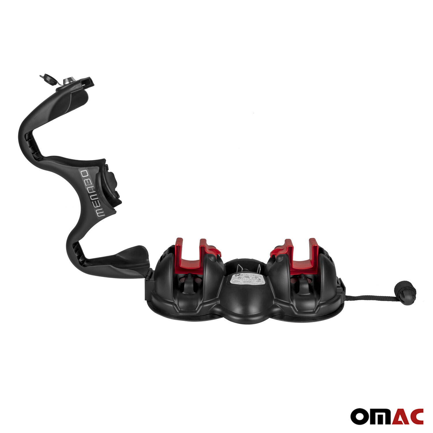 2 Pieces Skis Racks Roof Mount Carrier Black For Audi Q5 2009