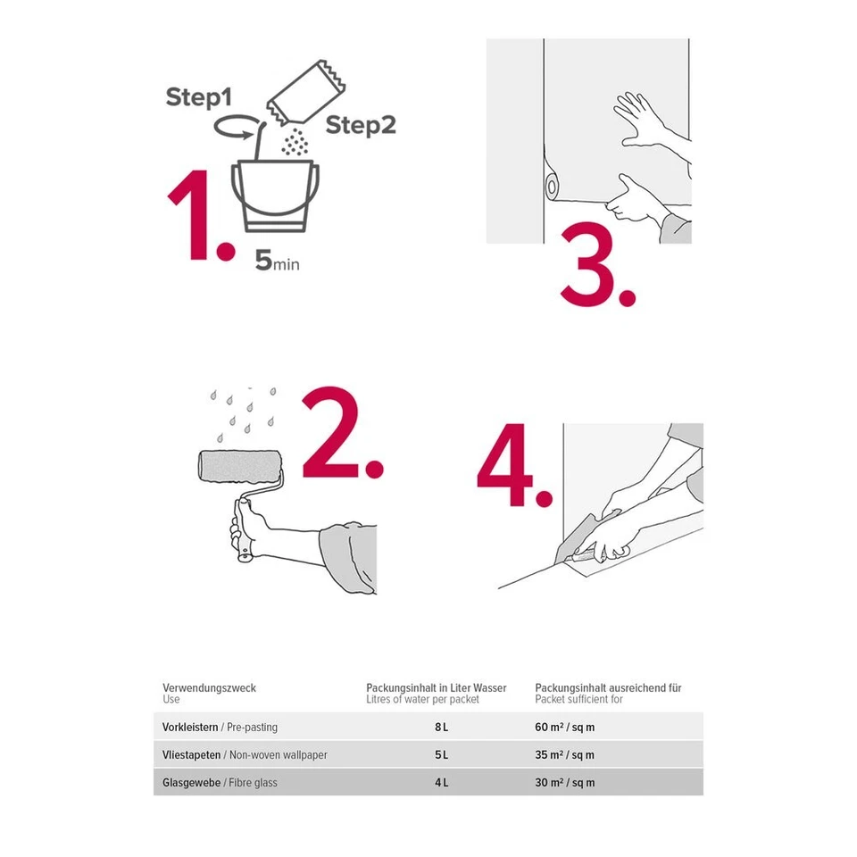 Pâte pour Papier - 200g - Atteindre : 31 - 37m ² Ou 5-7 - Photo 3/4