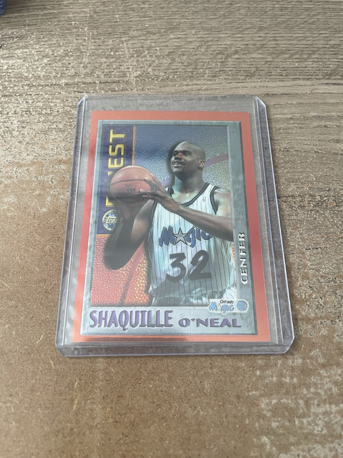 Shaquille O'Neal 1995 Topps Finest #M22 Mystery Price Guide